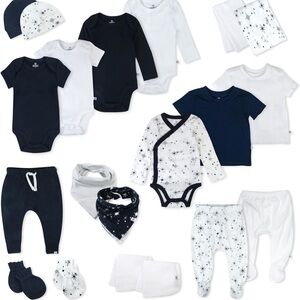 HONESTBABY Baby Organic Cotton Clothing Layette Set Multipack 0-3 months 20 item